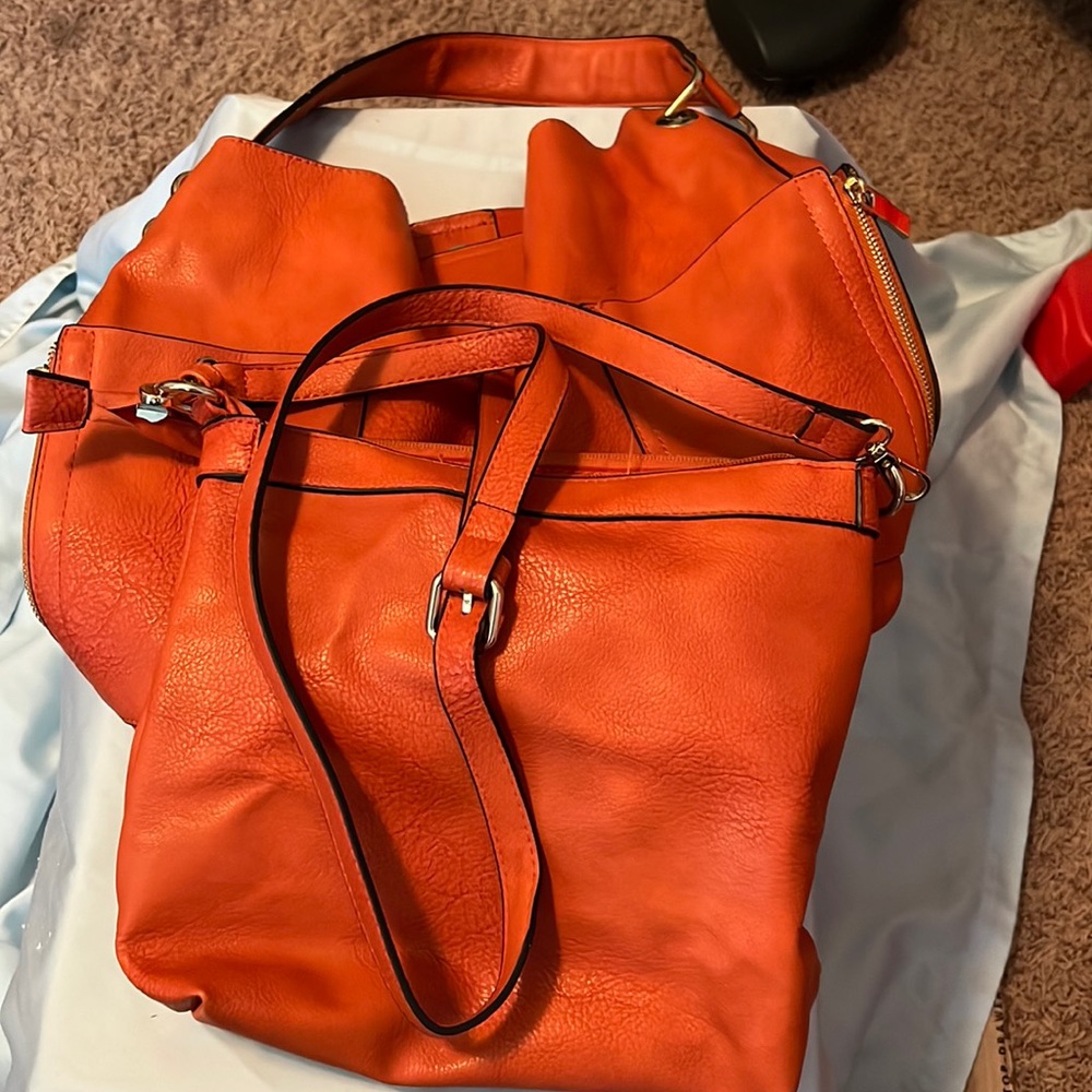 Orange purse